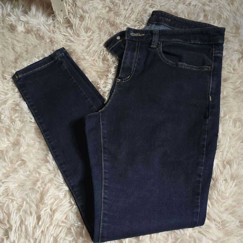 Michael Kors Dark Indigo Izzy Women's Skinny Jeans